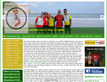 Tablet Screenshot of mekongbiketours.com